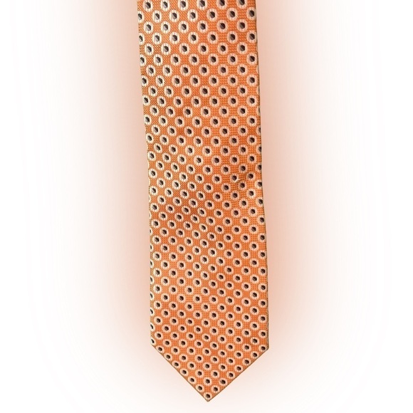 Stafford Other - Stafford Tie. Orang w/ blue polka dots.